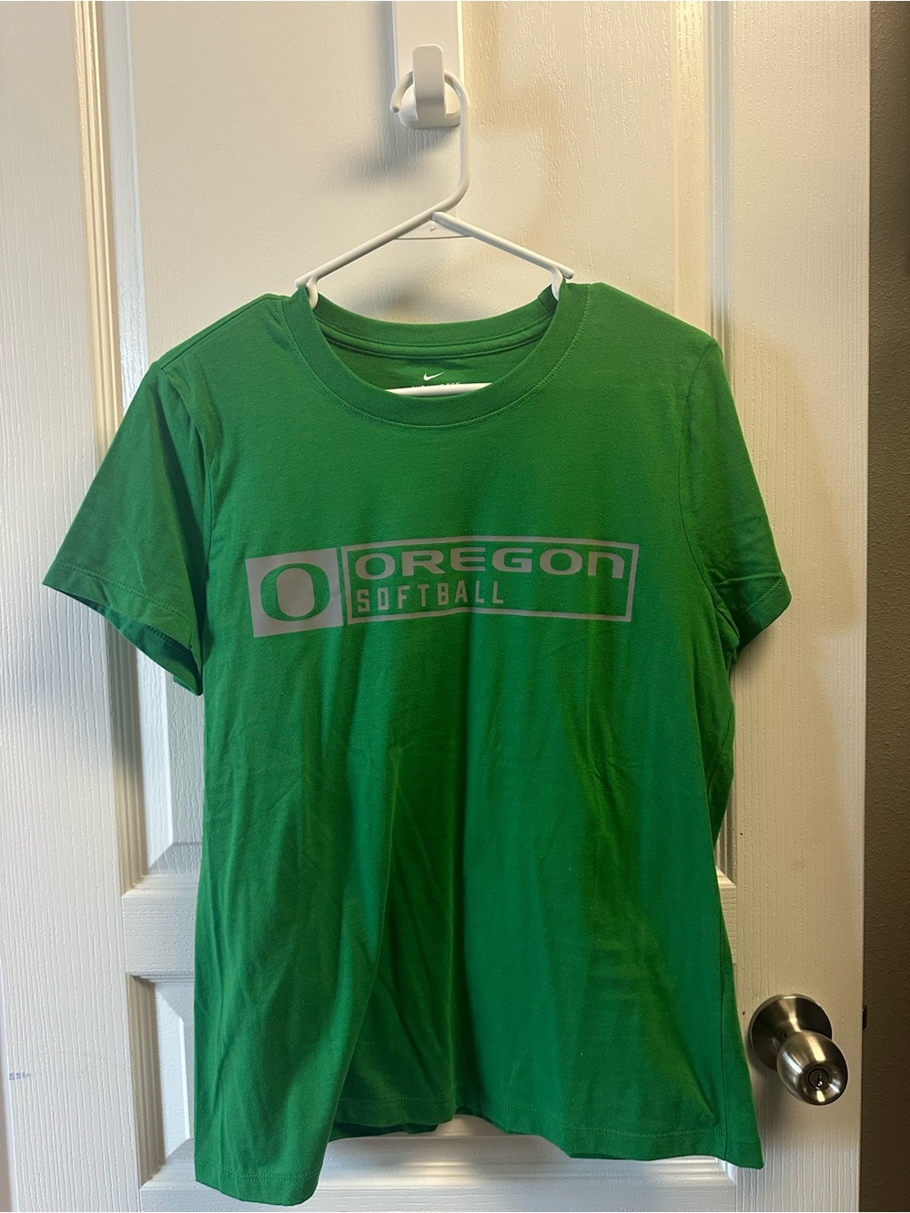 Nike Green Oregon Softball Graphic Tee